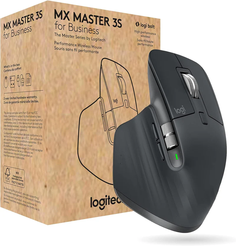 Logitech MX Master 3s For Business Wireless Mouse