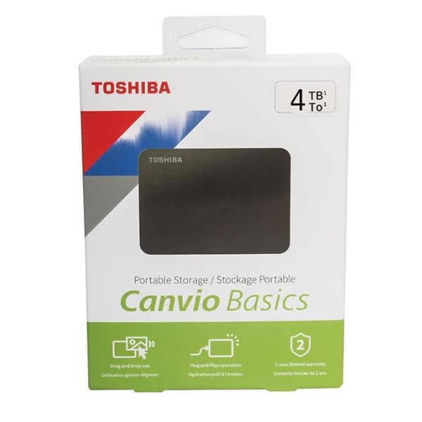 Toshiba Canvio Basics 4TB Portable Hard Disk