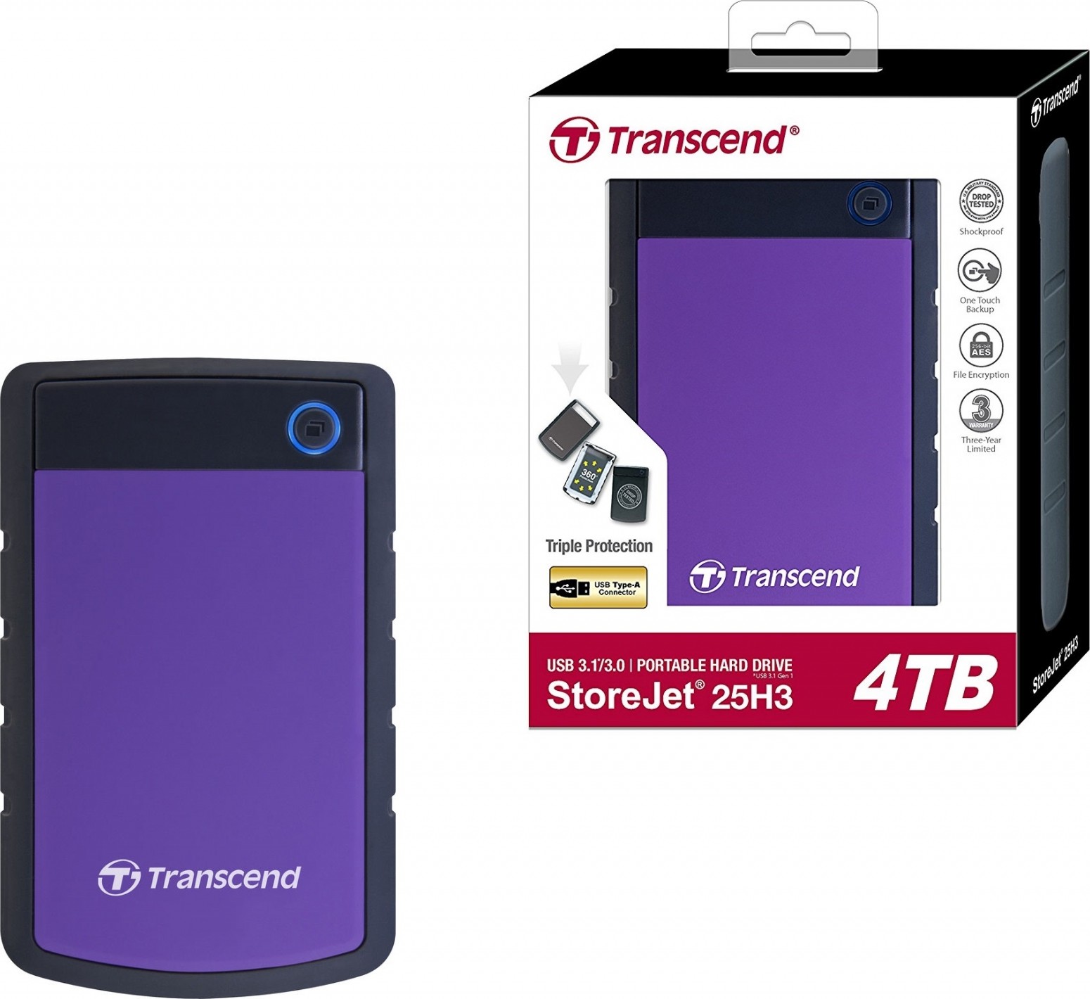 Transcend 4TB External Hard disk